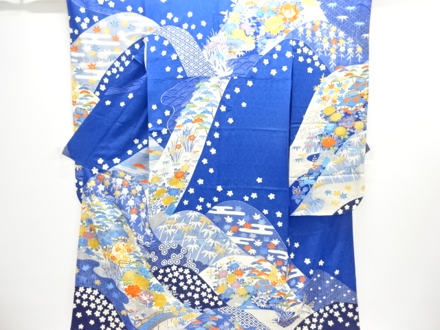 JAPANESE KIMONO / FURISODE / SHOCHIKUBAI & MANSION 